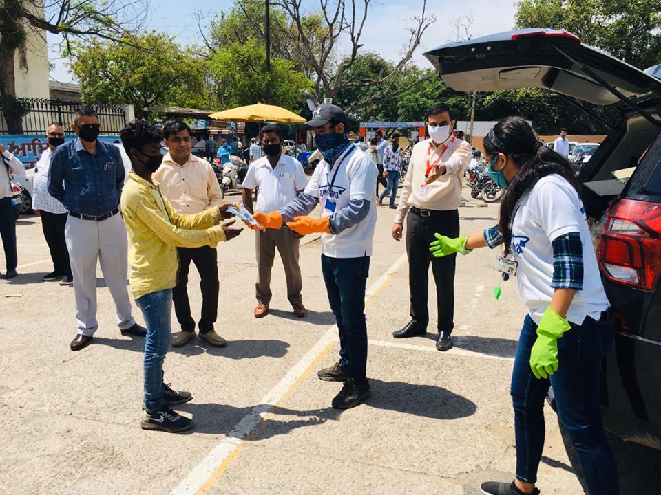 13th Distribution Drive at Derabassi on 11th May 2020 Drive Photo
